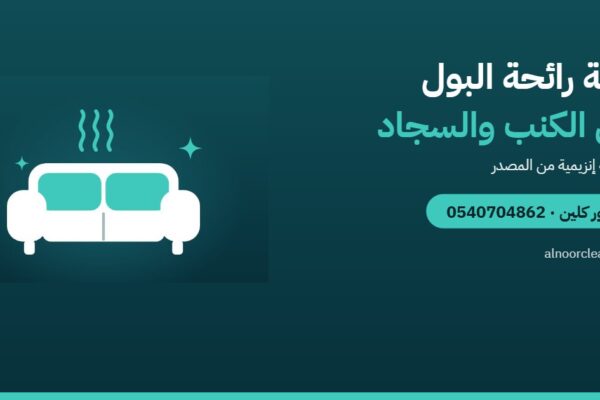 كيف تزيل رائحة البول من الكنب والسجاد والمرتبة؟ — النور كلين